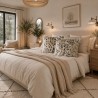 Coussins en fausse fourrure tachetée | Coussins de canapé de luxe | Oreillers en fourrure à motifs