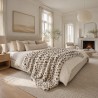 Spotted Faux Fur Throw | Spotty Fur Blanket | Luxury Fur Throw