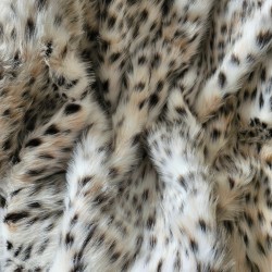 Tessuto in Finta Pelliccia Maculata - Dalmata