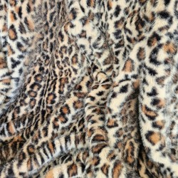 Animal Print Fur Fabric - Zimbabwe