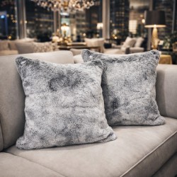 Nieuwe Koala Faux Fur Kussen | Koala Grijze Bont Kussens en Kussens