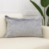 Rectangular Faux Fur Cushions | Silver Frost Fur Cushion Covers