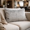 Nouveau Coussin Rectangulaire en Fausse Fourrure Koala | Coussin Rectangulaire en Fausse Fourrure