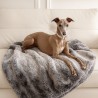 Luxury Grey Faux Fur Pet Blanket | Fur Cat Blanket | Fur Dog Blankets