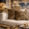 Leopard Faux Fur Cushions | Animal Print Pillows & Cushions