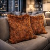 Long Haired Faux Fur Cushions | Statement Fur Sofa Cushions