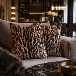 Cuscini di Lusso in Velluto Chinoiserie | Cuscini in Velluto Stampato Orientale