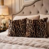 Chinoiserie Luxe Fluwelen Kussens | Oriëntaals Bedrukte Fluwelen Kussens