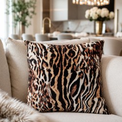 Chinoiserie Luxe Fluwelen Kussens | Oriëntaals Bedrukte Fluwelen Kussens
