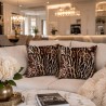 Chinoiserie Luxe Fluwelen Kussens | Oriëntaals Bedrukte Fluwelen Kussens