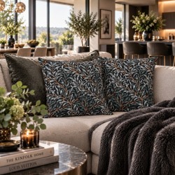Willow Bough Sage Kussens | Gevlekte Kussens | Groen Bedrukte Kussens