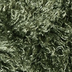 copie de Tissu en fausse fourrure mongole crème
