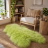 Lime Green Sheepskin Rug | Green Icelandic Sheepskin