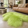 Ivory White Pure Sheepskin Vloerkleed | Natuurlijk Wit IJslands Schapenvacht Vloerkleed