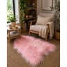 Ivory White Pure Sheepskin Vloerkleed | Natuurlijk Wit IJslands Schapenvacht Vloerkleed
