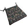 Taps toelopende zitkussen Strawberry Thief Navy | William Morris Print Zitkussens