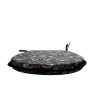 Cuscino per Sedia a Forma di D Strawberry Thief Navy | Cuscino per Sedia a Forma di D Blu con Motivo Floreale