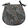 Coussin de siège en forme de D Willow Bough Rouille | Coussins de siège à motifs en forme de D |