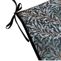 Quadratisches Sitzkissen Willow Bough Azure | William Morris quadratische Sitzkissen |