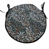 Coussin de siège rond Bistro Willow Bough Azure | Coussins de siège William Morris |