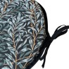 Coussin de siège rond Bistro Willow Bough Azure | Coussins de siège William Morris |