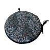 Coussin de siège rond Bistro Willow Bough Azure | Coussins de siège William Morris |