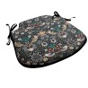 Strawberry Thief Navy Spindle Stoelkussen | Bloemrijke Spindle Stoelkussens |