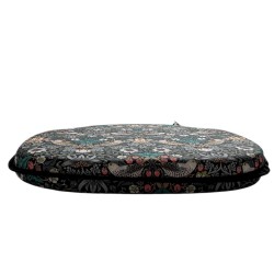 Strawberry Thief Navy Spindle Stoelkussen | Bloemrijke Spindle Stoelkussens |