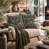 Strawberry Thief Tealwood Cushions| William Morris Scatter Cushions