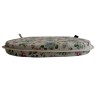 Floral Classic D Shaped Seat Pad | Extra Thick Floral D Shaped Chair Pads