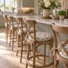 Stags & Deer Runde Bistro-Sitzkissen | Runde Stuhlkissen mit Hirschdesign