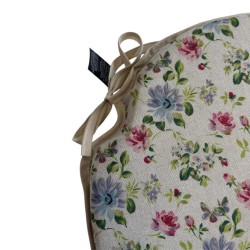 Cuscini per sedie a fuso floreali classici | Cuscini per sedie a fuso colorati e fioriti