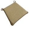 Herringbone Tapered Seat Pads| Mustard Herringbone Tapered Chair Pads