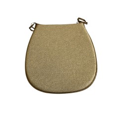 Herringbone D Shaped Seat Pads | Classic D Herringbone Chair Pads