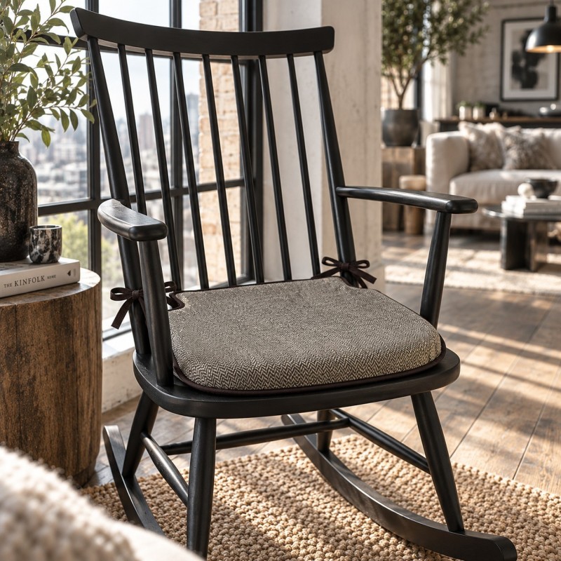 Natuurlijke Regenwoud Wandtapijt Spil Zitkussen | Spilvormig Stoelkussen
