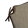 Coussin de Siège en Tapisserie de Forêt Tropicale Naturelle | Coussin de Chaise en Forme de Fuseau