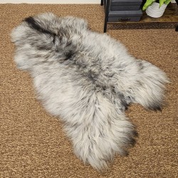 Ivory White Pure Sheepskin Vloerkleed | Natuurlijk Wit IJslands Schapenvacht Vloerkleed