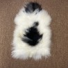 Large Icelandic Sheepskin | Black & White Sheepskin Rug