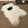 Tappeto in Pura Pelle di Pecora Avorio Bianco | Tappeto in Pelle di Pecora Islandese Bianco Naturale