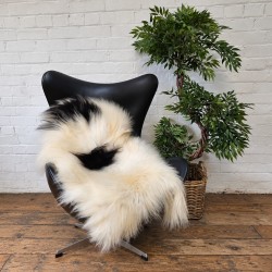 Ivory White Pure Sheepskin Vloerkleed | Natuurlijk Wit IJslands Schapenvacht Vloerkleed