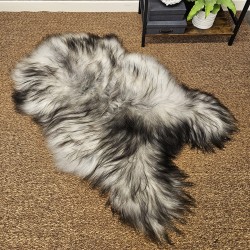 Ivory White Pure Sheepskin Vloerkleed | Natuurlijk Wit IJslands Schapenvacht Vloerkleed