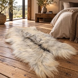 Grey Icelandic Sheepskin Rug | Natural Icelandic Sheepskins