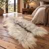 Ivory White Pure Sheepskin Vloerkleed | Natuurlijk Wit IJslands Schapenvacht Vloerkleed