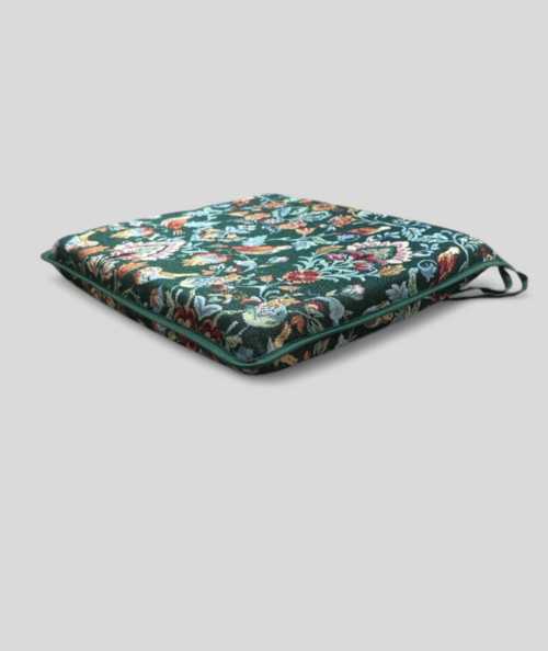 Extra thick green square seat pads