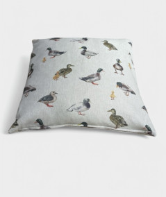 Square pillows with duck design