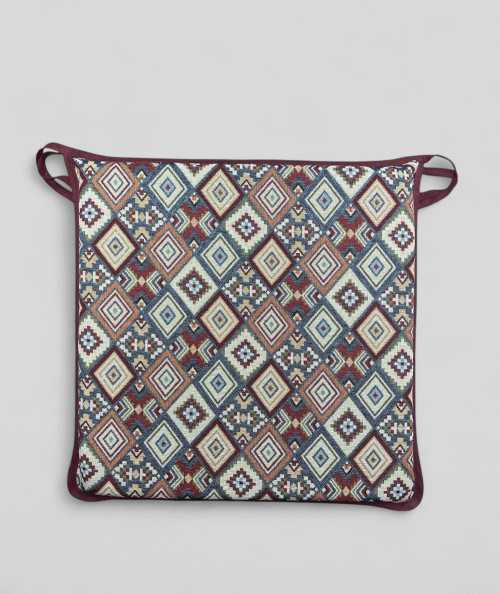Aztec Tapestry Square Seat Pads