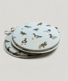 Mallard Ducks Round Bistro Chair Pads