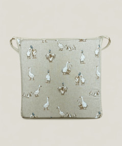 Shabby Duck Square Chair Pads