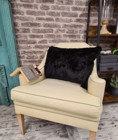 Rectangular furry cushions