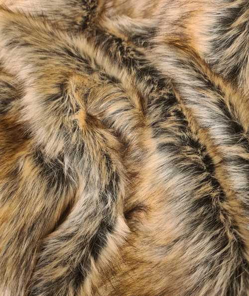 Close up image of the Meerkat faux fur